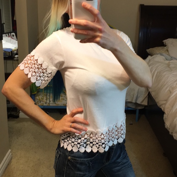 NWOT Shirt By Topshop - Picture 4 of 8